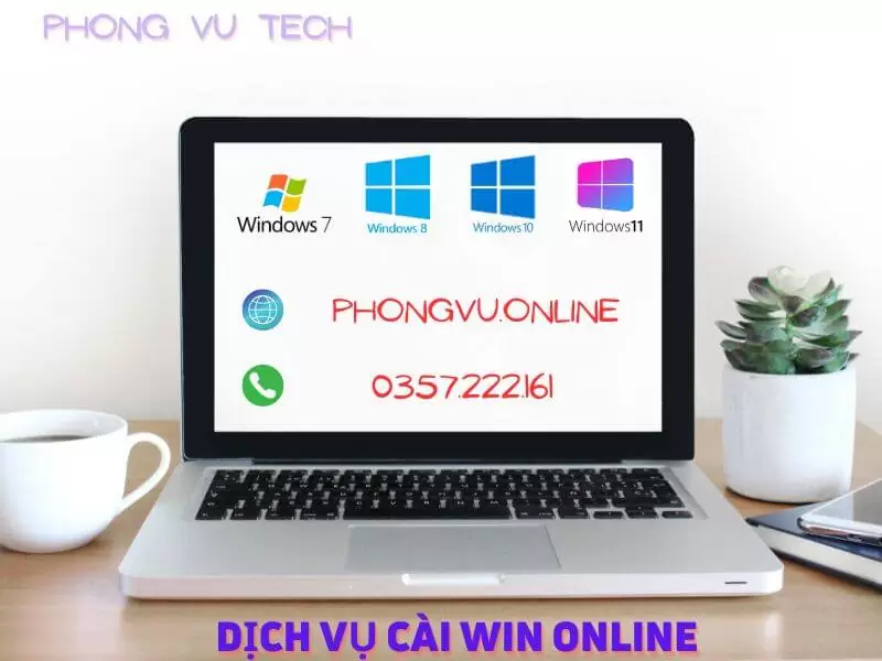 Dịch Vụ Cài Win Online Từ Xa Qua Mạng Internet