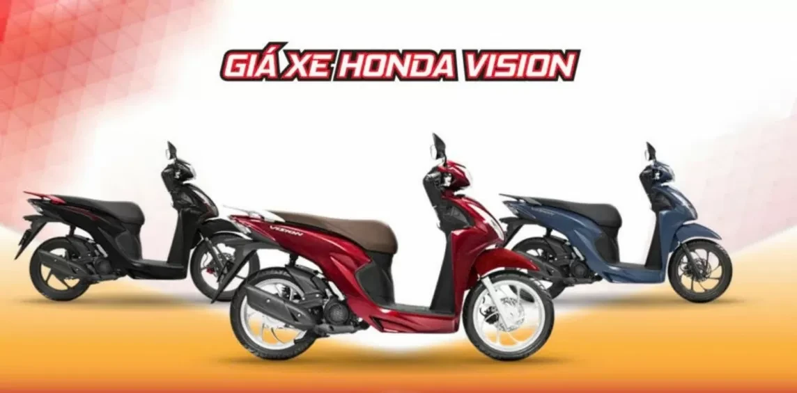 Giá xe Vision 2024 mới nhất ngày 22/8/2024