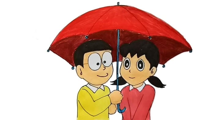 Bộ sưu tập hình ảnh đẹp nhất của Nobita và Shizuka