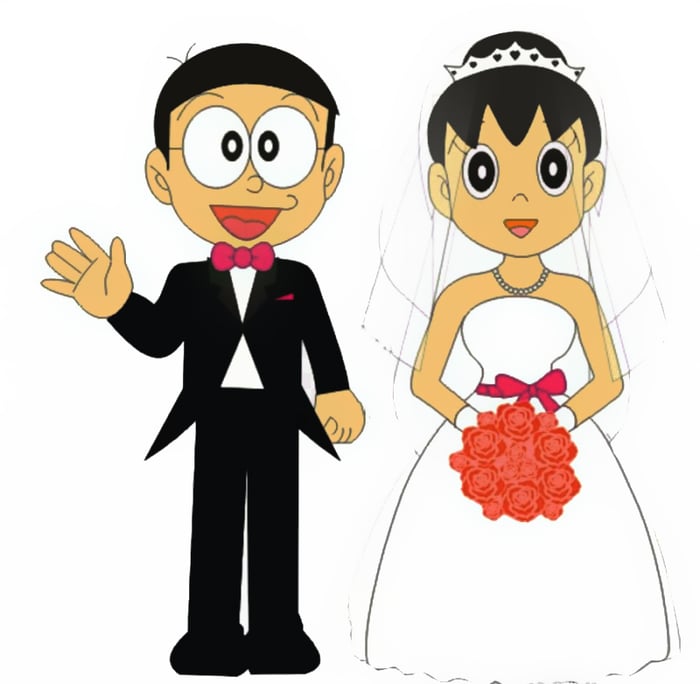 Bộ sưu tập hình ảnh đẹp nhất của Nobita và Shizuka