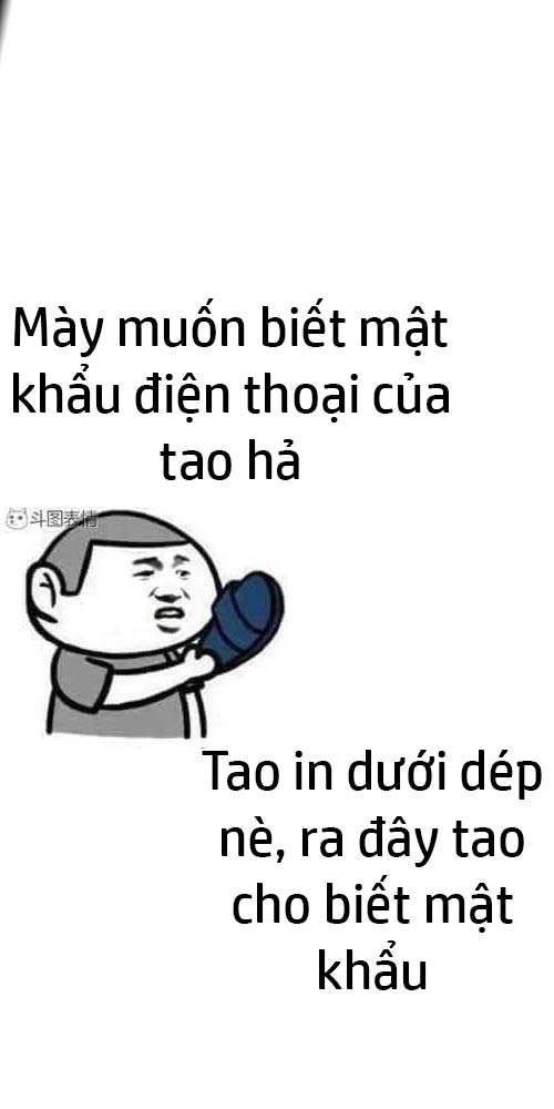 Hình nền mở khóa điện thoại hài hước, hình nền mở khóa troll bá đạo