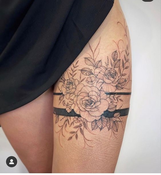 150 hình xăm đùi mini cho nam và nữ đẹp nhất năm nay - Genztattoo