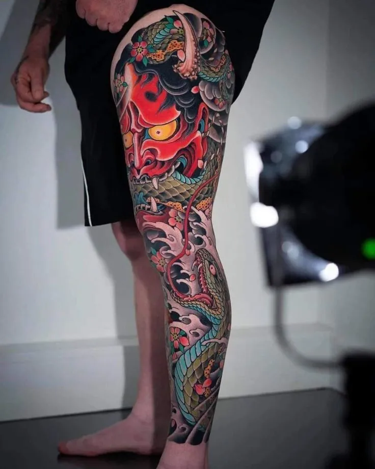 Top 500+ hình xăm full chân cho nam và nữ được chọn lọc - Genztattoo