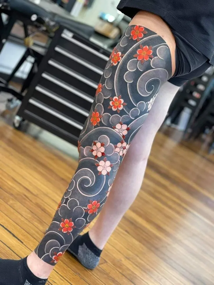 Top 500+ hình xăm full chân cho nam và nữ được chọn lọc - Genztattoo