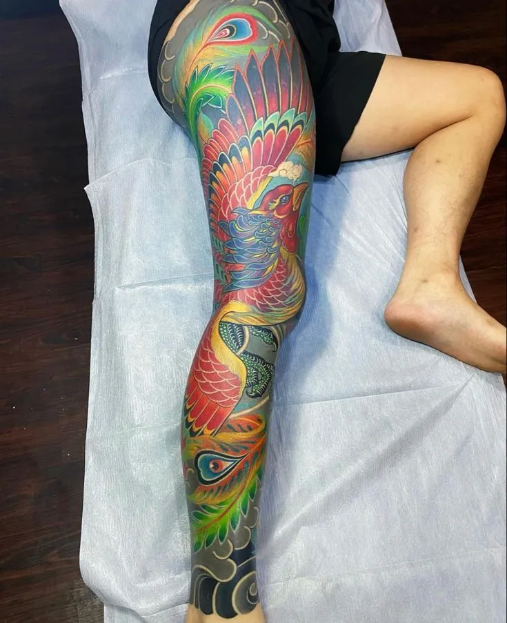 Top 500+ hình xăm full chân cho nam và nữ được chọn lọc - Genztattoo