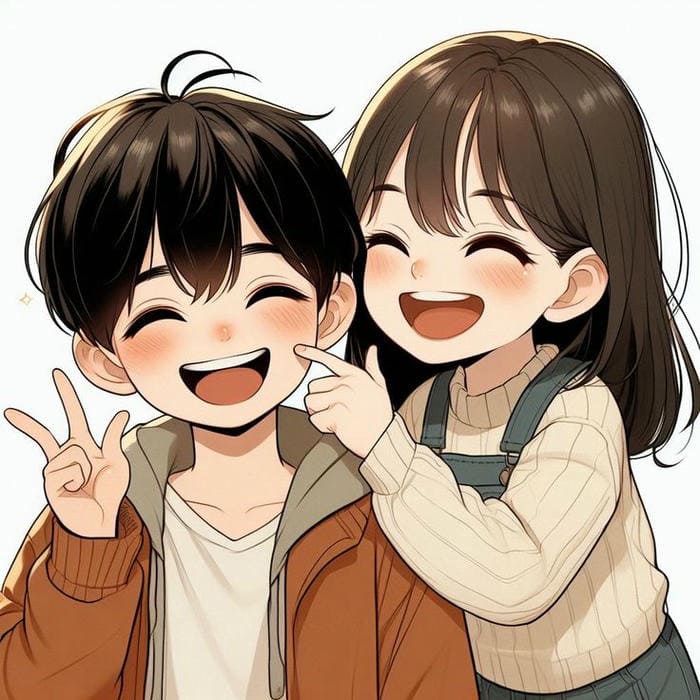 999+ Hình ảnh cặp đôi chibi anime cute dễ thương làm avatar đẹp